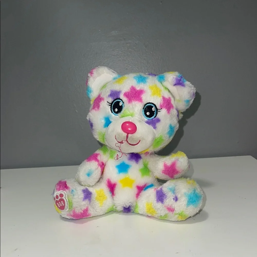 Charming White‎ and Pink Stuffed Animal Toy